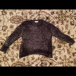 Charcoal Grey Knit Sweater